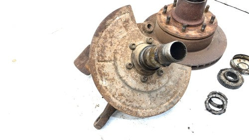 1981-93 Dodge Ram W250 Driver Left Front Spindle Steering Knuckle With Wheel Hub