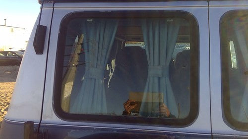 1971-1995 Chevy G20 Van Driver Left Back Glass Rear Window Only Lift Gate Hatch