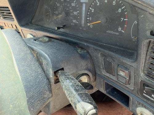 1992-1994 Subaru Legacy Rhd Steering Column Assembly Oem Floor Shift Gray