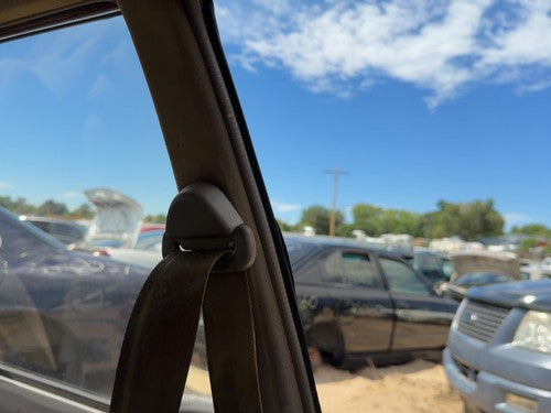 1985-1988 Nissan Maxima Sedan Driver Left Upper B-Pillar Trim Gray OEM
