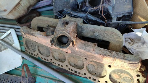 1967-1976 Chevy Van G20 Exhaust Manifold Assembly Oem 4.1L 250 00464136