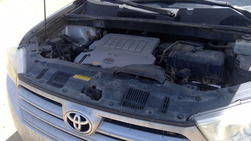 11-13 Toyota Highlander Top Plastic Cover Above Radiator Support Upper Shield