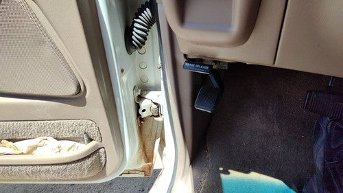 1991-1994 Ford Explorer Driver Left Lower Kick Trim Panel Oem Tan