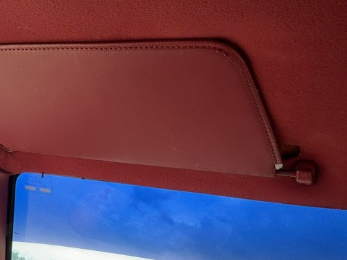 1987-1996 Dodge Dakota Driver Left Sun Visor Oem Red