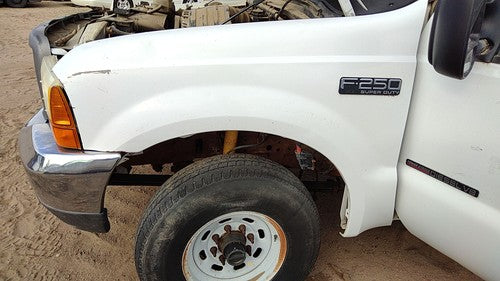 1999-2007 Ford F250 Super Duty Driver Left Front Fender Oem White F81Z16006Aa