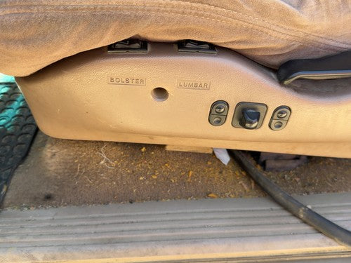 91-94 Ford Explorer 2 Dr Driver Left Seat Switch with Trim Panel OEM Tan