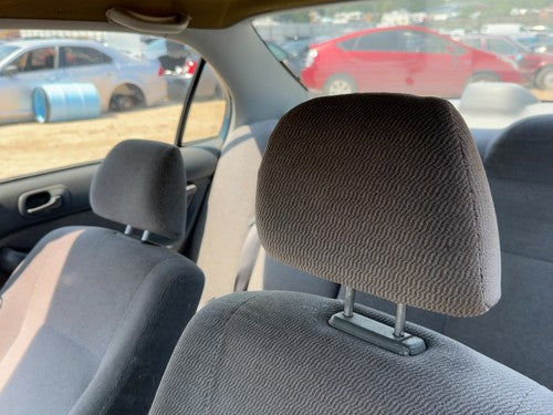1996-1998 Honda Civic Pair Of Front Headrests Oem Left Right Set Seat Gray F