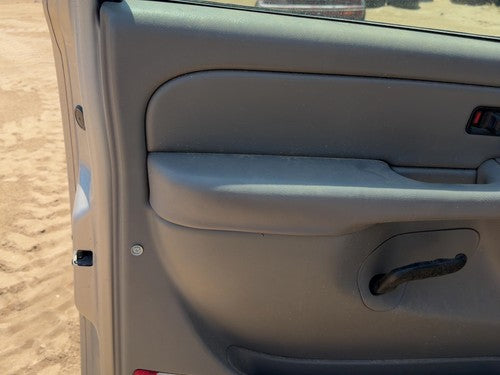 05 Suburban 1500 Driver Left Front Door Trim Panel With Master Switch Gray 92I