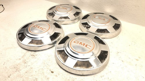 1976-1991 Gmc Sierra C3500 Hub Cap Wheel Cover Set Of 4 Oem 00349094