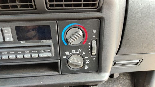 1995-1997 S10 Blazer Temperature Control Module In Dash Heater Ac Head Unit Oem