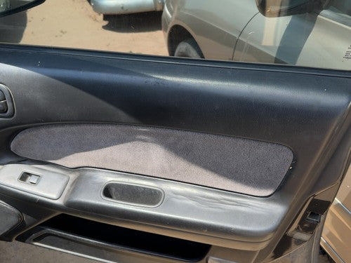 1998 Nissan Maxima Passenger Right Front Door Trim Panel With Switches Black
