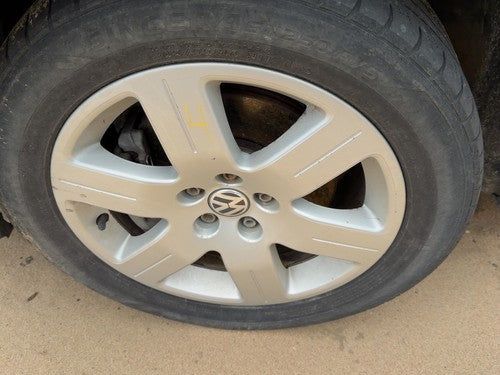 06-09 Beetle Convertible 16" Aluminum Wheel Factory 6 Spoke Rim