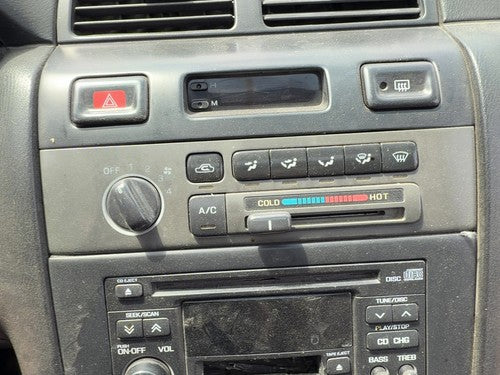 98-99 Maxima Temperature Control Module In Dash Heater Ac Head Unit Oem Manual