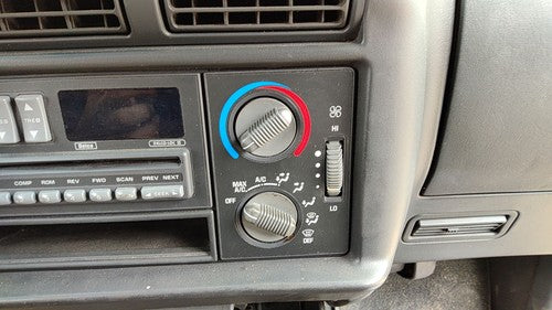 1995-1997 S10 Blazer Temperature Control Module In Dash Heater Ac Head Unit Oem