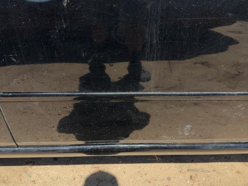 06-07 M35X Passenger Right Front Moulding From Door Oem Black Obsidian Kh3
