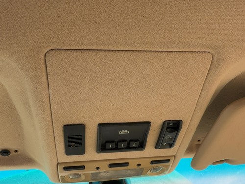 2001 Bmw 530I Center Overhead Console Oem Dome Light Map Lamp Cubby Tan