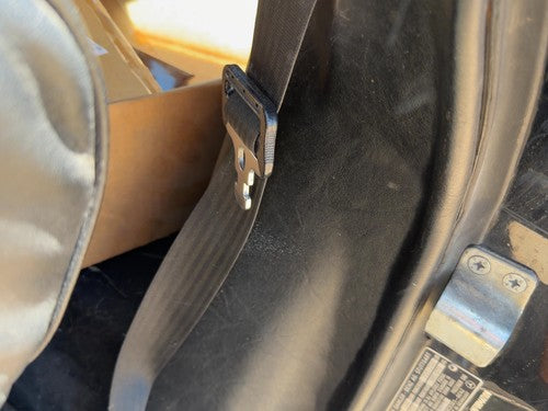 1980 Mercedes 450Sl 107 Driver Left Front Seat Belt Retractor Oem Shoulder Black