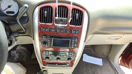 05-07 Town Country Trim Bezel Around Radio Surround Dash Panel Oem Khaki J1