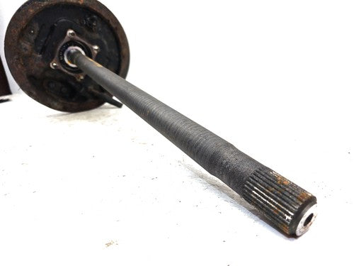 87-95 Pathfinder Driver Left Rear Axle Shaft With Complete Brake Backing Plate