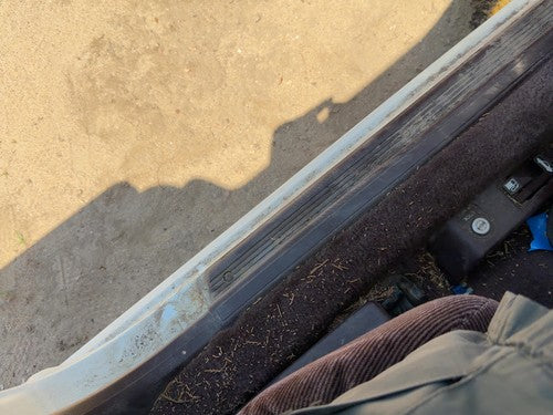 86-89 Accord Lx Driver Left Lower Sill Step Moulding Trim Panel Oem Sedan Maroon