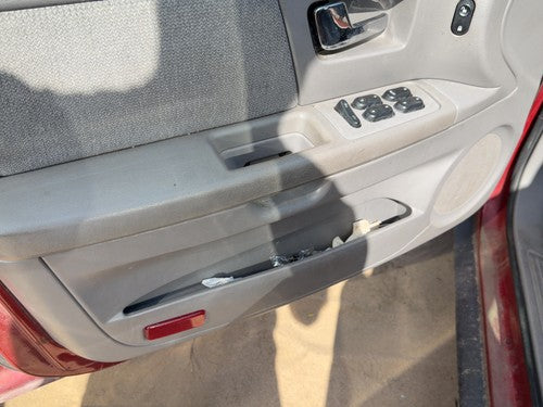 00-02 Taurus Driver Left Front Door Trim Panel With Master Switch Graphite Gray