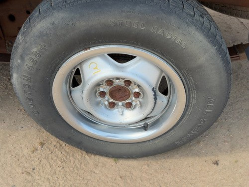 1991-1993 Dodge Dakota 15" Steel Wheel Oem Factory 5 Slot Rim