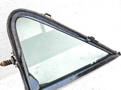 80-91 Ford F150 Driver Left Front Vent Window Small Door Glass With Frame Oem