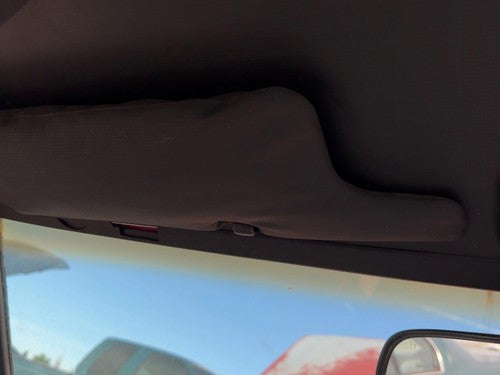 1987-1988 Toyota FX Driver Left Sun Visor OEM Gray