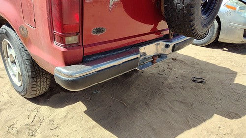1984-1990 Ford Bronco 2 Chrome Rear Bumper With Brackets Oem Back E9Tz17906F