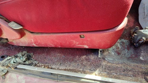 1989-1990 Ford Bronco 2 Passenger Right Side Seat Trim Panel Oem Red