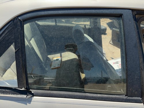 1999-2003 Mazda Protege Dx Passenger Right Rear Side Window Door Glass Oem Back