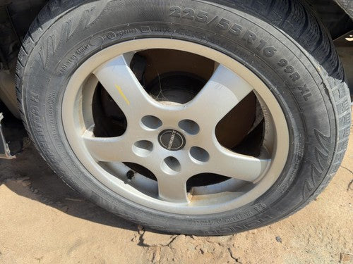 2001 BMW 530i 16x7 Aluminum Wheel OEM Factory Rim 5 Round Spoke 36111093526
