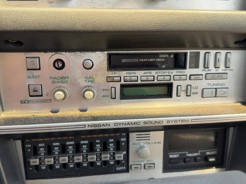 1987-1988 Nissan Maxima Stock Radio Oem Factory Stereo Am-Fm-Stereo Cassette Gl