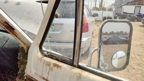 71-77 Van B200 Passenger Right Front Vent Window Small Door Glass With Frame Oem