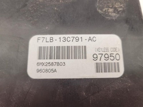 1997-1998 Lincoln Mark Viii Series Keyless Entry Control Module F7lb-13C791-Ac