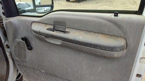 99-01 F250 Super Duty Passenger Right Front Door Trim Panel With Switches Gray