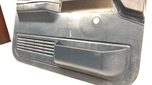 1988-1993 Gmc Sierra 2500 Driver Left Front Door Trim Panel Oem Blue