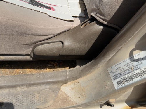 2000 Mazda Protege Dx Driver Left Side Seat Trim Panel Oem Brown