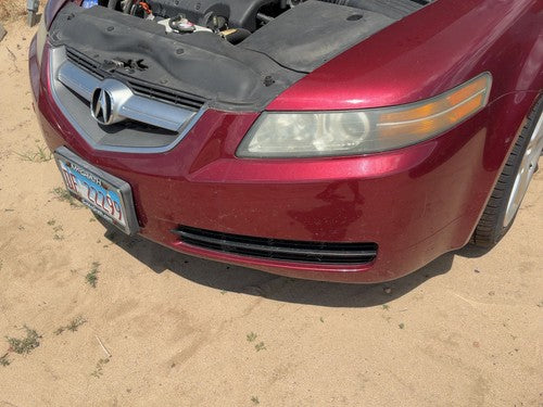 2004-2006 Acura Tl Front Bumper Cover Assembly Oem 3.2L Redondo Red