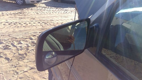 1988-1998 Chevy Astro Driver Left Side Mirror Door Mounted Oem Brown 15001801