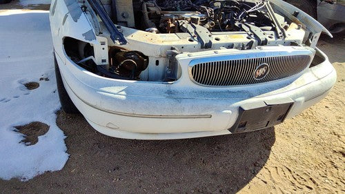 1997-2003 Buick Century Front Bumper Cover Assembly Oem White 12369156