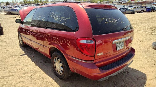 01-07 Chrysler Town Country Driver Left Front Outside Door Handle Oem Red Prh