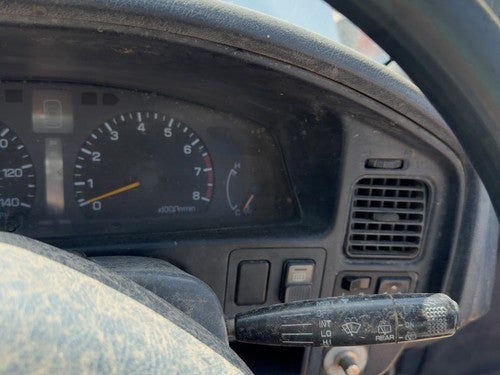 1992-1994 Subaru Legacy Rhd Trim Bezel Around Radio Surround Dash Panel Oem Gray