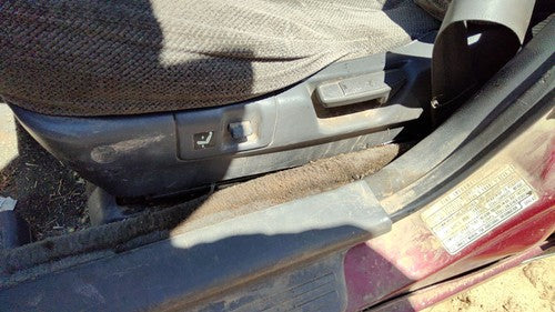 1994-1997 Honda Accord Driver Left Side Seat Trim Panel Oem Gray