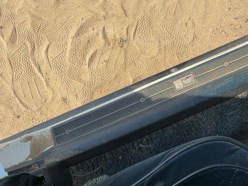 1986 Oldsmobile 98 Driver Left Lower Sill Step Moulding Trim Panel Oem Blue