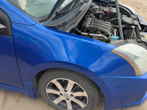 2007-2012 Nissan Sentra Passenger Right Front Fender Oem 2.0L Blue B17
