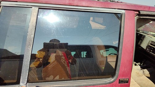 1991-94 S10 Blazer Passenger Right Rear Side Window Door Glass Oem Back 15669010