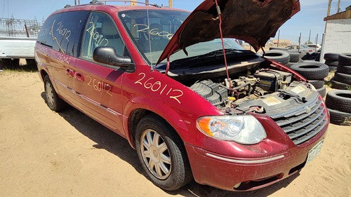 06 Town Country Passenger Right Side Power Seat Switch With Trim Panel Khaki J1