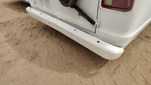 1971-1977 Dodge Van B200 Rear Bumper Assembly Oem Back White 02959531