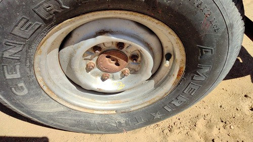 1971-1995 Chevy Van G20 15" Steel Wheel Oem Factory 6 Lug Rim